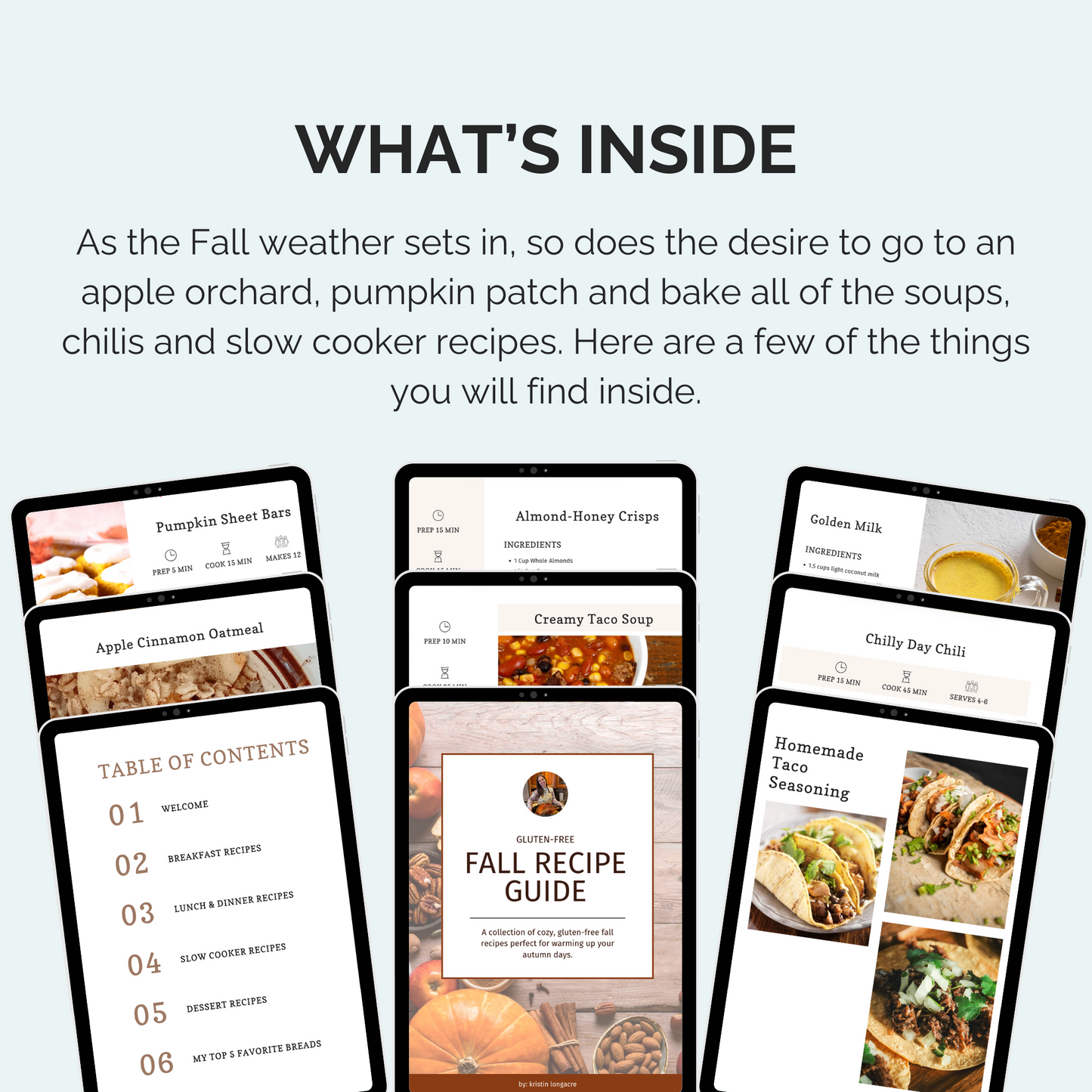 Gluten-Free Fall Recipe Guide